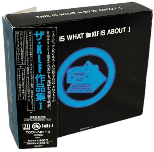 KLF This Is What The KLF Is About I + stickers Japanese CD
